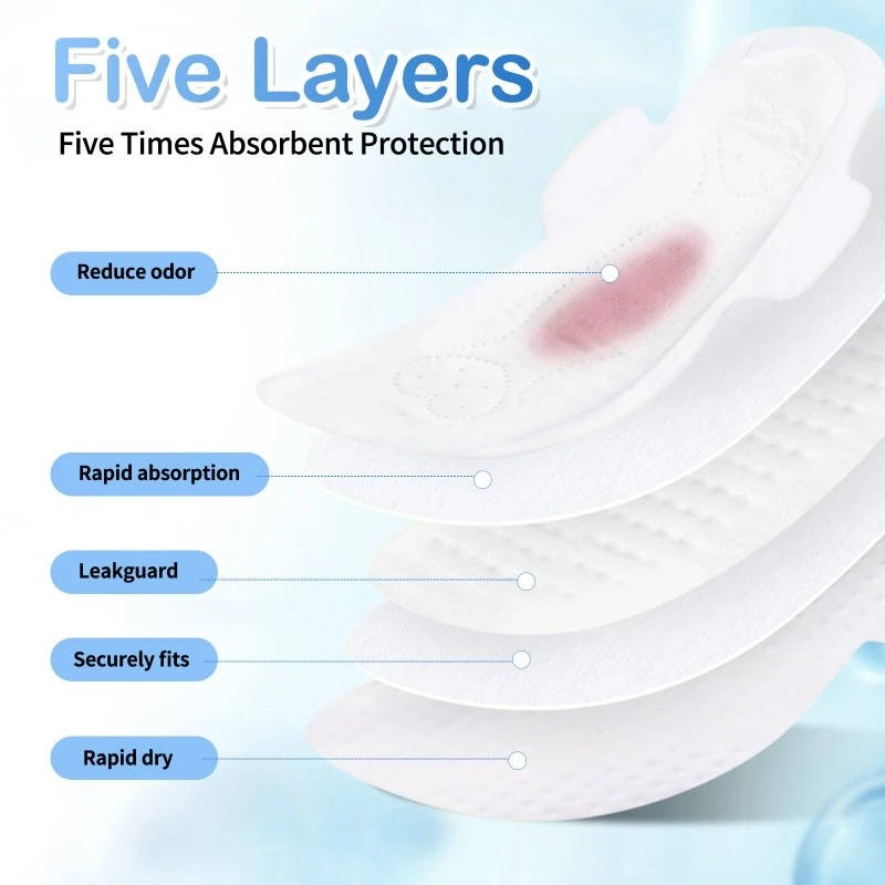 Unscented Menstrual Pads factory
